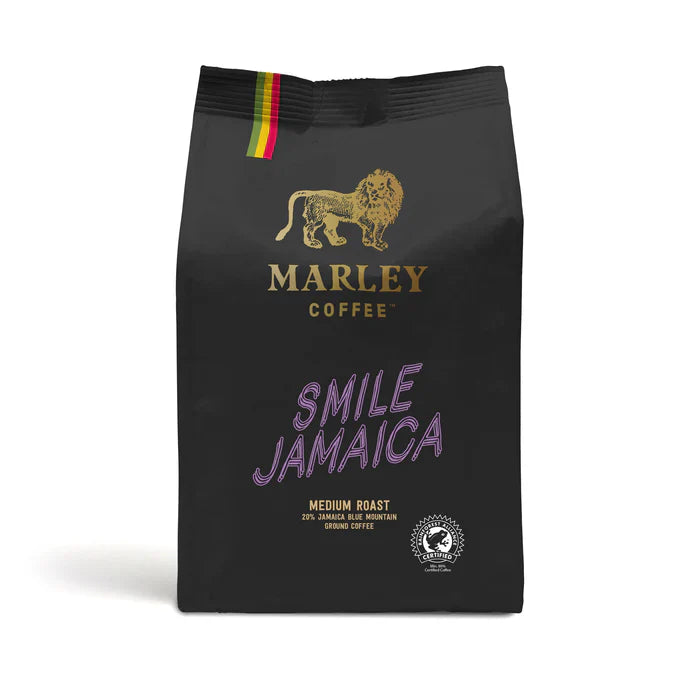 Marley Coffee Buffalo Soldier dark roast whole bean coffee 227g bag